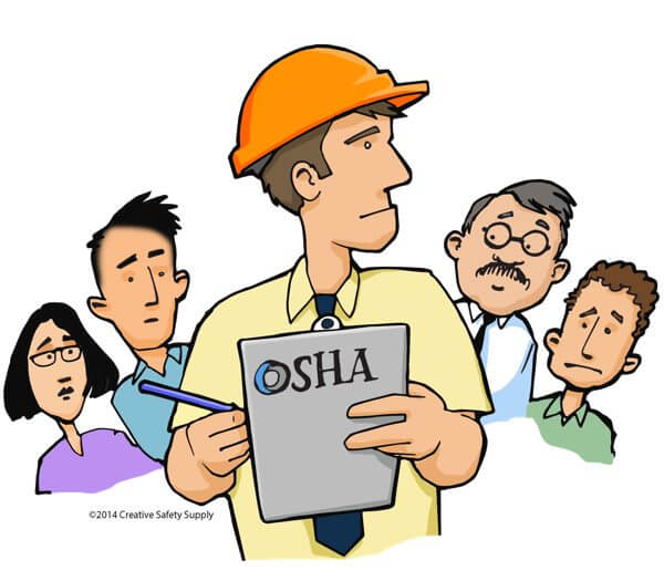         This is a very adorable imagining of what an OSHA employee might look like.